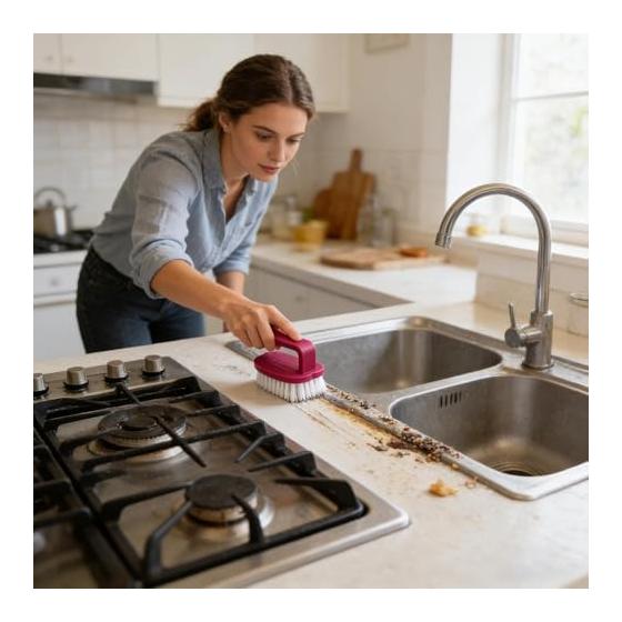 Vegetable Washing Brush | Brush Cleaner with Non-slip Handle - Multifunctional Kitchen Goods | For Cleaning Vegetables Potatoes Eggs Food Dishes Pots