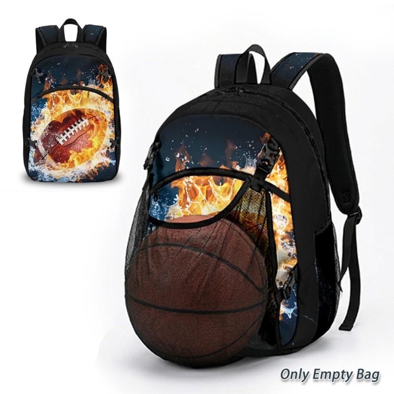 Large Capacity Basketball Backpack Men Women Lightweight Sports Bag Volleyball Soccer Beach Outdoor Use