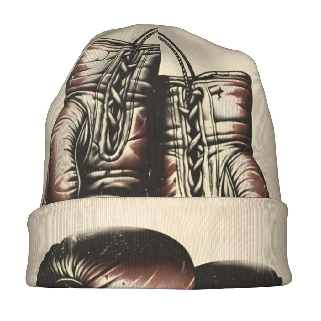 Boxing Classic Knit Hat for Adults Available in Versatile Tones Ideal for Subtle Styling During Cool Days or Relaxed Seasons