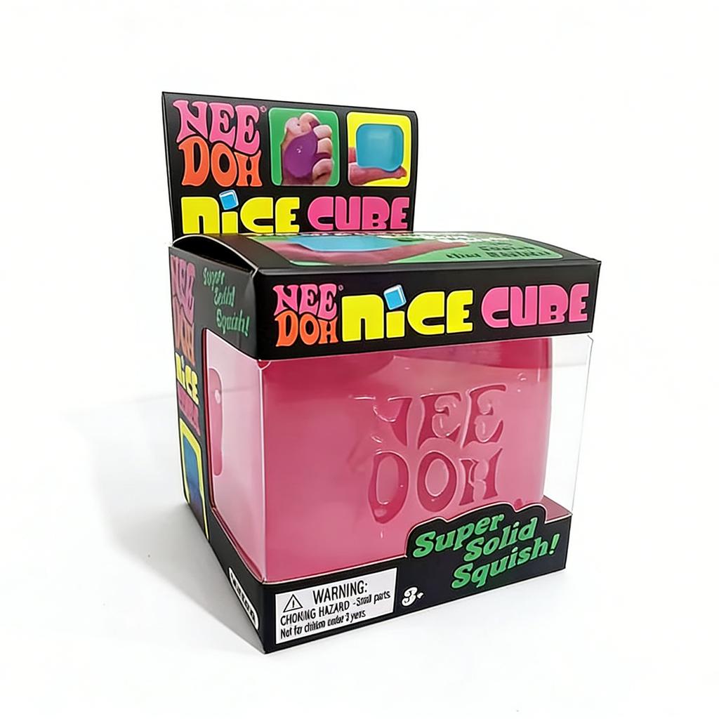 Super Solid Nee Doh Nice Cube Stress Relief Toy - Perfect for Office School Anxiety Relief & Focus