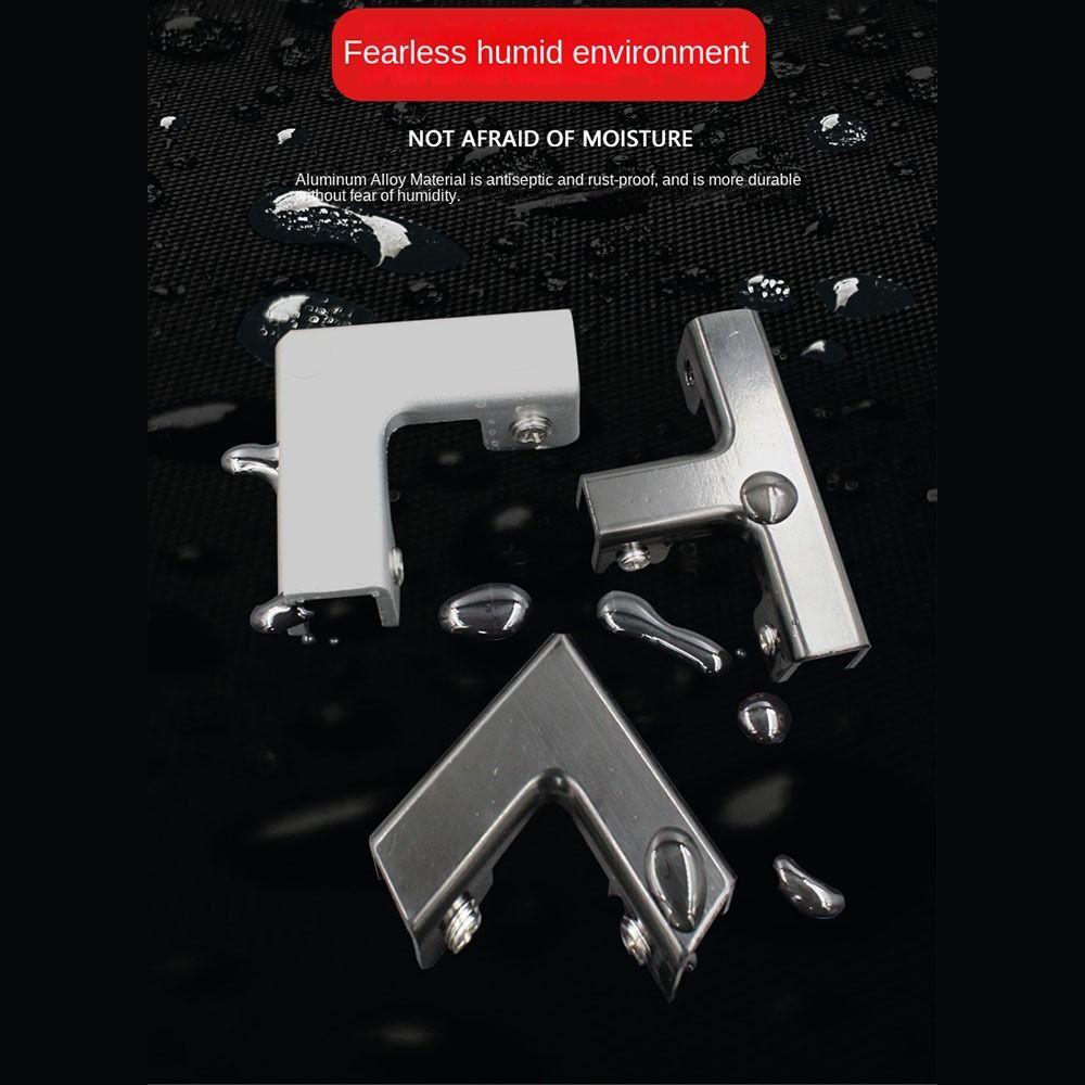 T-cross Glass Clip Reinforcement Corner Guard New Fixing Clip Glass