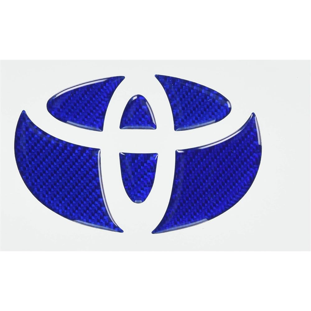 Hasepro Magical Carbon NEO Rear Emblem Blue for Toyota Sienta, Isis, Voxy NET6B
