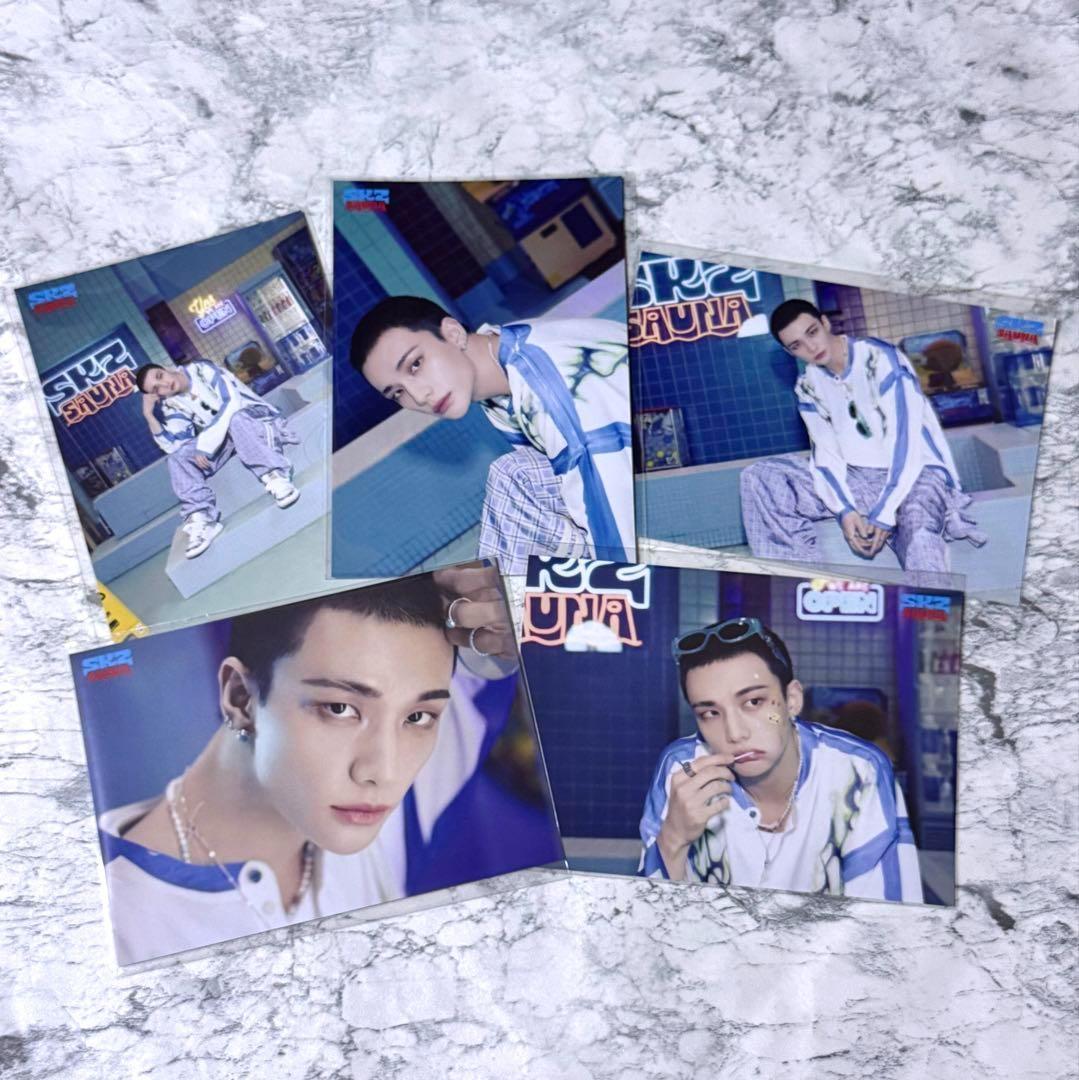 

[USED] Stray Kids SKZ SAUNA Sauna Run Training Hyunjin Set