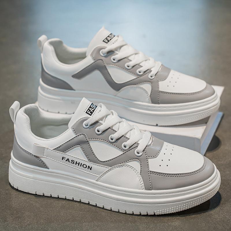 

Мужская обувь весна и осень универсальная повседневная увеличивающая рост новая обувь мужские низкие спортивные кеды мужские весенне-осенние модели 44