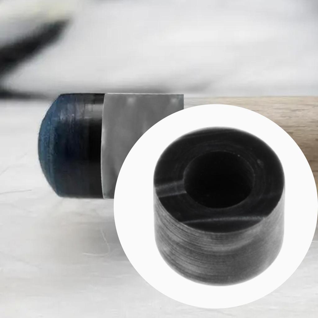 Billiard Cue Ferrule Tube Repair Stone Material Accessory Durable Tip Replacement for Pool and Snooker Cue Upgrade