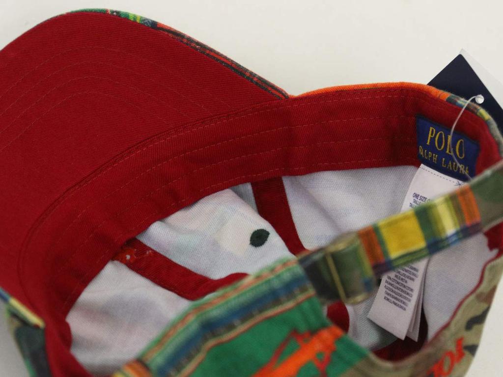 Ralph Crazy Patchwork Embroidery Cap (Polo Lauren) Men's Women's 0108896-PATCHWORK [Item]