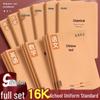 16K Thickened Notebooks Set for High School: 7 Subjects for First-Year Students
