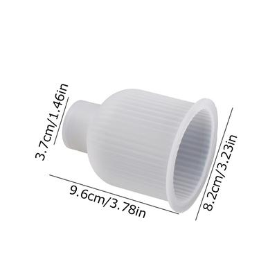 1PC High Sense Of Home Decoration Forme din silicon Diy Oglindă dungi Rotunde Cristal Picături Matrite