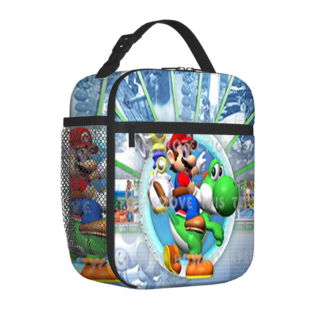 Cartoon Lunch Bag Bento Bag Fully Printed 3D Digital Thermal Insulation Bag Portable Outdoor Children'S Picnic Bag