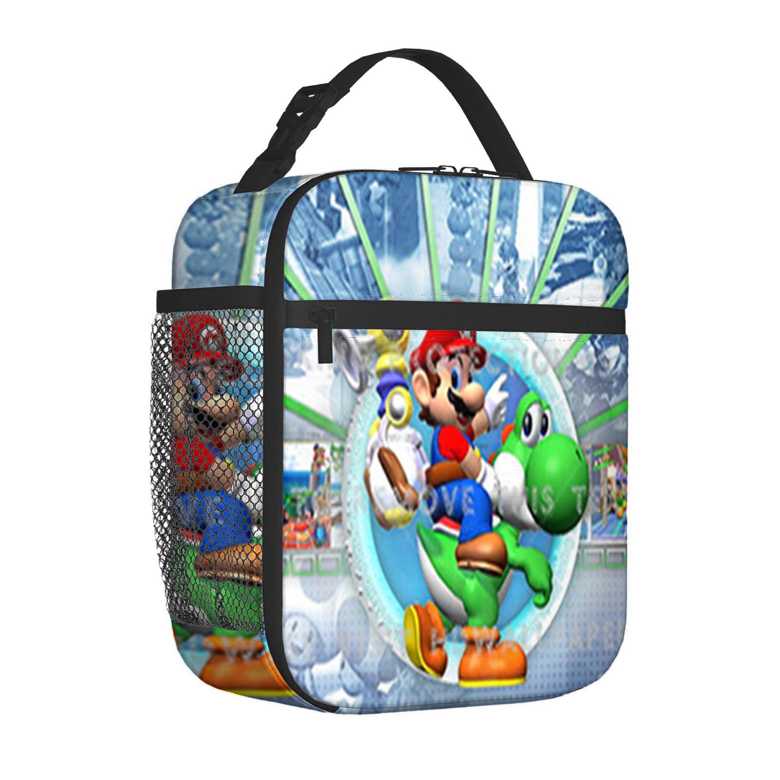 

Cartoon Lunch Bag Bento Bag Fully Printed 3D Digital Thermal Insulation Bag Portable Outdoor Children S Picnic Bag lunch pack