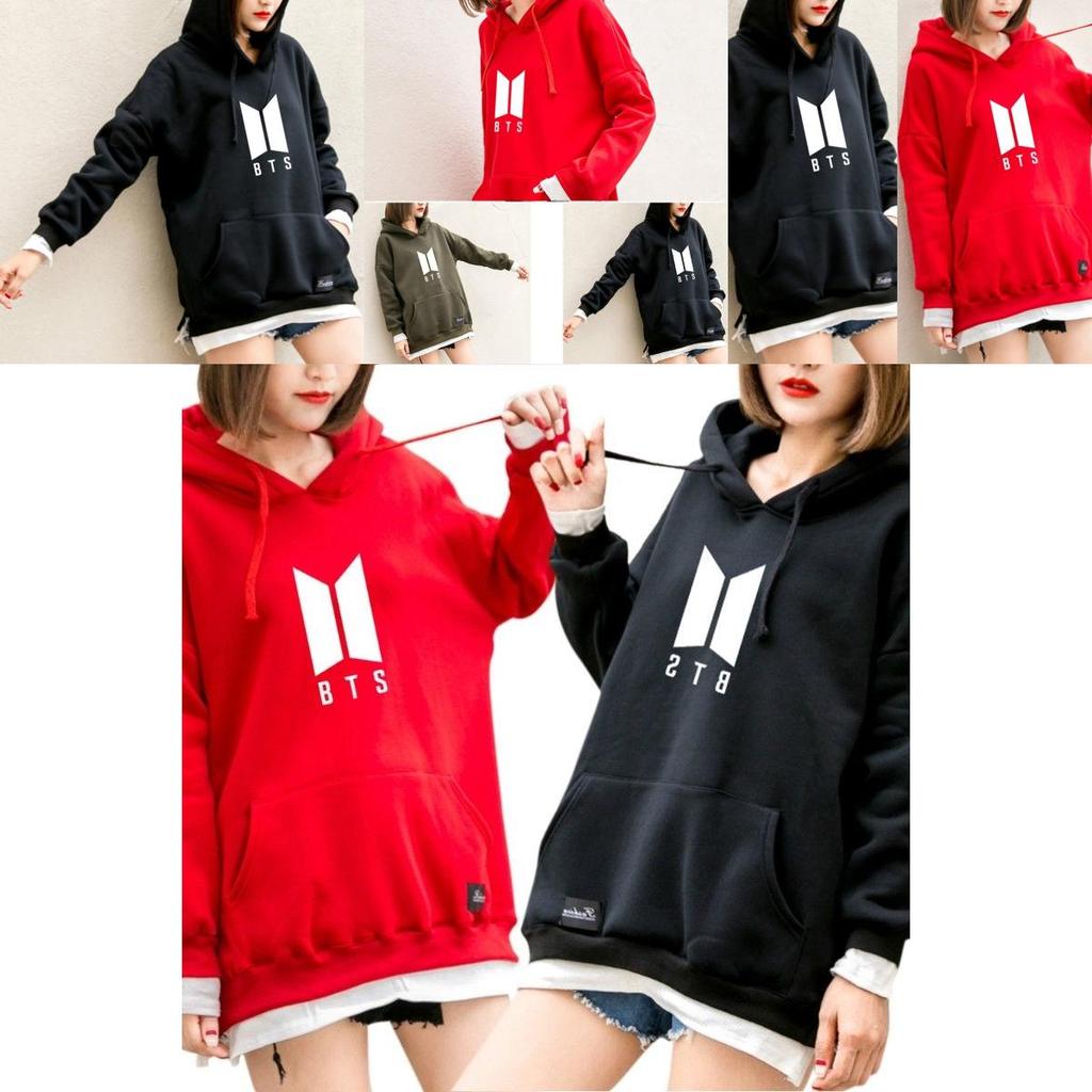 Bts Hoodie Bangtan Hooded Sweatshirt With Stylish Patchwork Design And Spacious Pocket