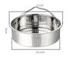 304 Stainless Steel Thickened double Ear Steamer Thickening Food Steaming Multi-layer Steamer Steamer Kitchen Tools steam pot