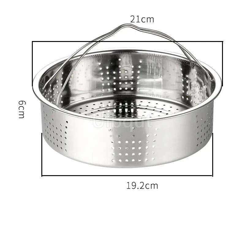 304 Stainless Steel Thickened double Ear Steamer Thickening Food Steaming Multi-layer Steamer Steamer Kitchen Tools steam pot