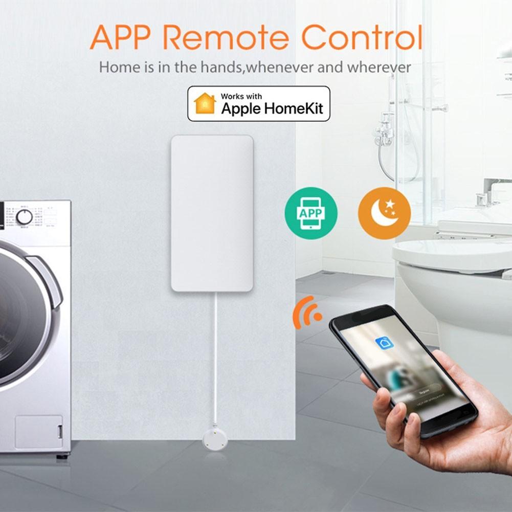 Wireless Flood Detector for Tuya Smart HomeKit Prevent Power Outage Damage
