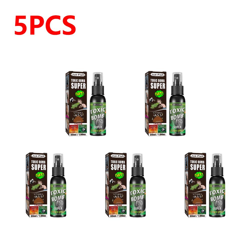 1-5PCS Poop Spray Creative Liquid Fart Gag Prank Joke Spray Funny Toy Non-Toxic Stink Bombs Extra Strong Smelly Stinky Gas Spray