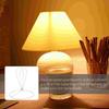 4 Pcs Lamp Holder Clamp Bubble Structure Stand Lighting Shade Cage Lampshades Round Frame