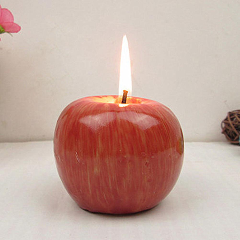 Simulation Apple Creative Realistic Fruit Design For Christmas Wedding Party Decor Gift 7X7X5.5Cm