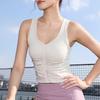 Women's V-Neck Padded Yoga Tank Top
