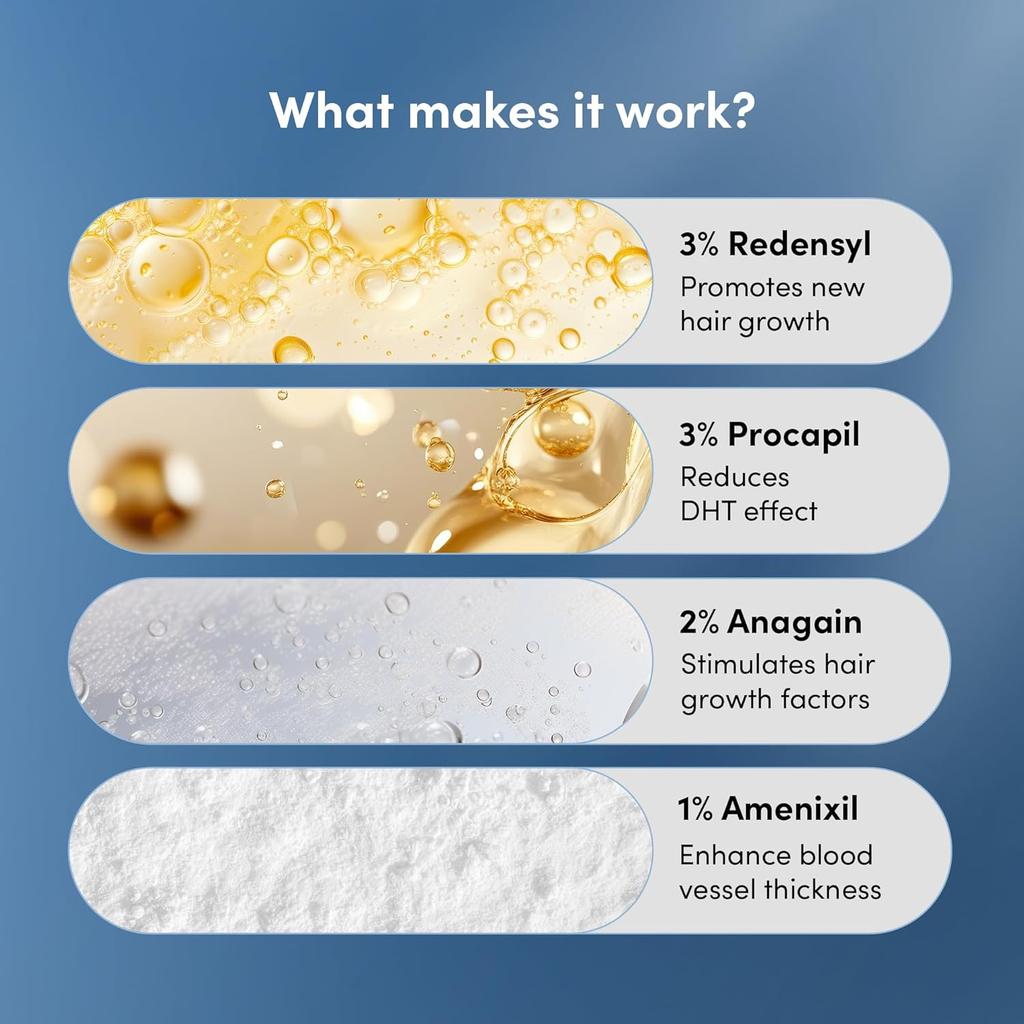 Man Matters Advanced Hair Growth Serum Roll On For Men 25 ml | Hair Fall Control & Thicker Hair