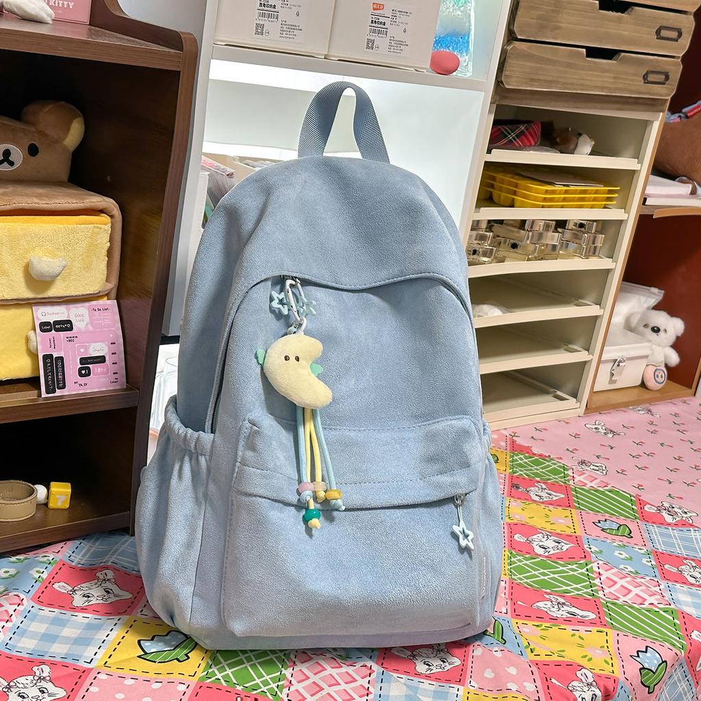 Schoolbag Schoolbag Junior High School Girls Primary School Students 1011 New Fashion High School Students Lightweight Simple Backpack College