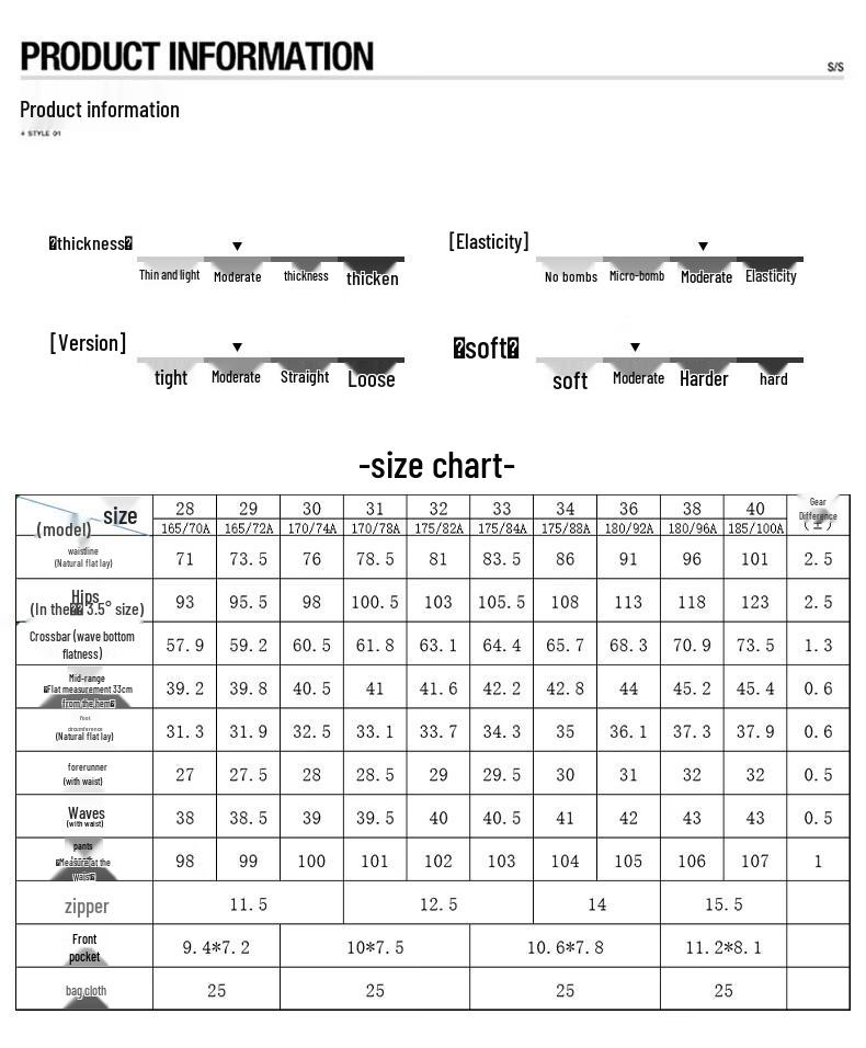 POLOMEISDO Męskie Luźne Jeansy z Prostymi Nogawkami