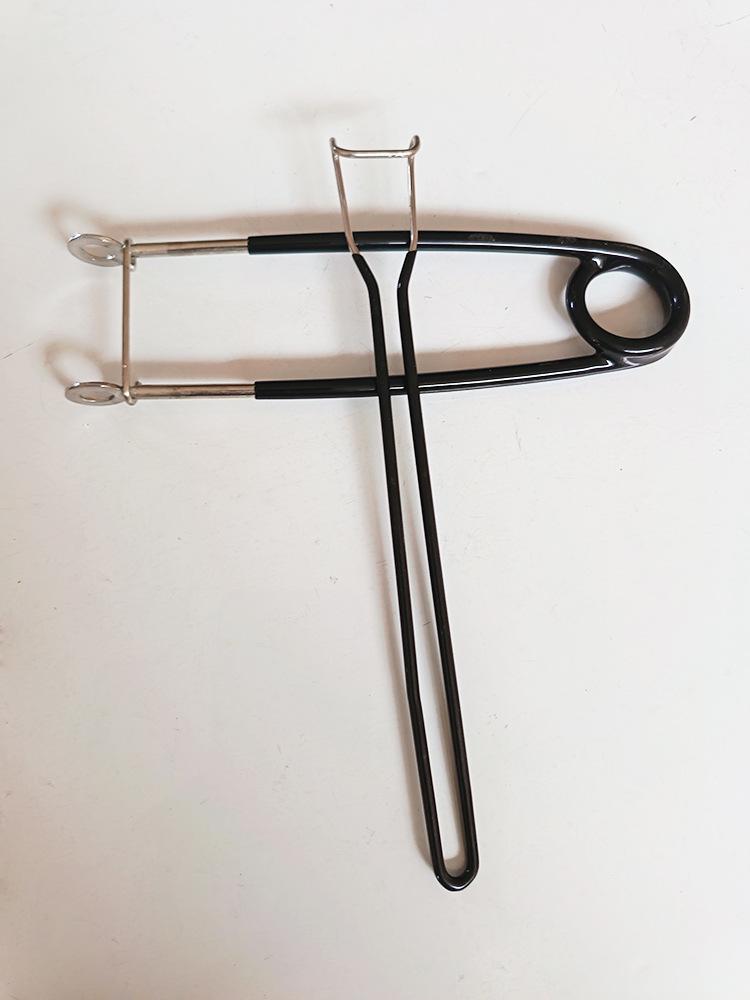 Stainless Steel Fish Hook Remover Tongs with Retractable Fish Mouth Opener