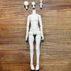 Arrival 1/6 Head with Makeup for 28cm Girls Doll Acssories Open Head Dress Up Toys
