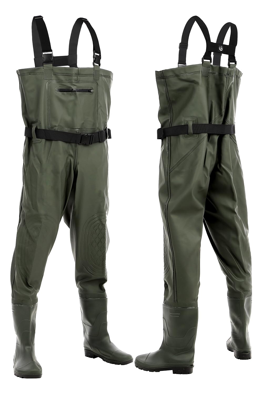 

Вейдерсы Unizom до груди (Размеры 27см-28см) с радиальной подошвой, полностью водонепроницаемый, прочный и с усиленными коленями для легкого надевания и снятия.