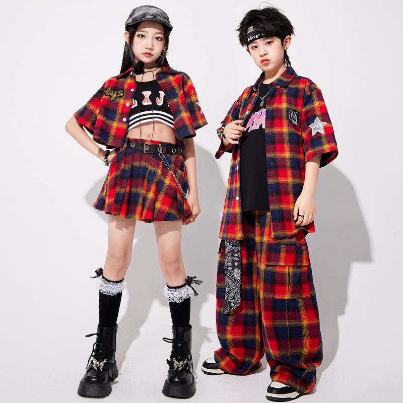 Hip-Hop Children'S Trendy Costumes, Boys' Suits, Hiphop Children'S Clothing, Hip-Hop Catwalk Girls, Jazz Drums