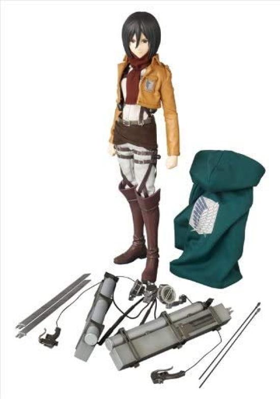 RAH Real Action Heroes Attack On Titan Mikasa Ackerman 16 Scale ABS&ATBC-PVC Painted Movable Figure