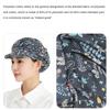 Cotton Chef Cap Flowers Potištěná hygienická čepice Prodyšná pracovní čelenka Kitchen