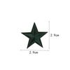 Repair Clothing Patch 10 Pcs Little Star Embroidered Iron On Patches Sew On Fabric Applique DIY Clothes Decoration