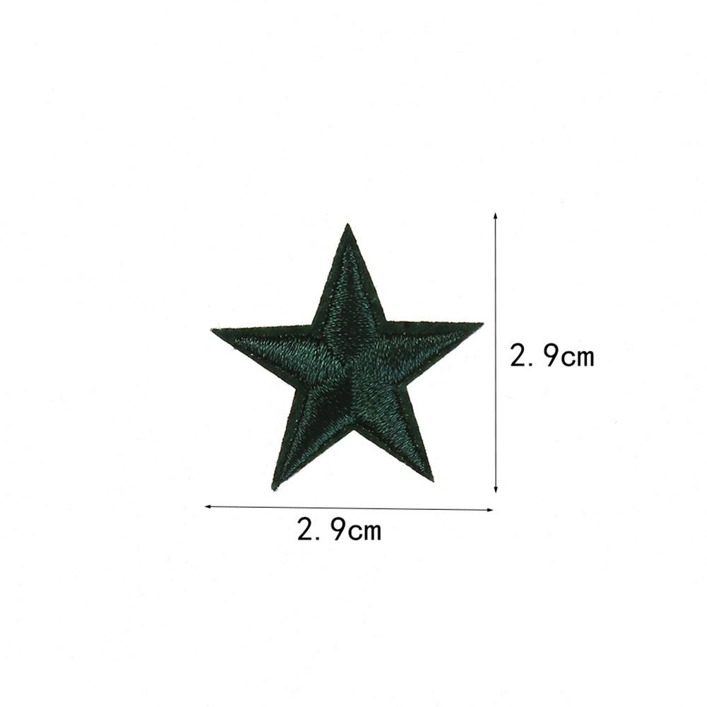 Repair Clothing Patch 10 Pcs Little Star Embroidered Iron On Patches Sew On Fabric Applique DIY Clothes Decoration