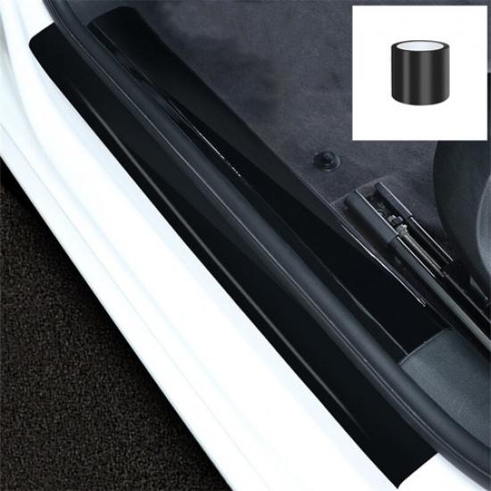 Glossy Black Car Surface Fix Tape Universal For Body Door Step Miffor Rear Trunk