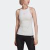 Adidas Solid Color Sports Tank Top Women Tops White GU9468