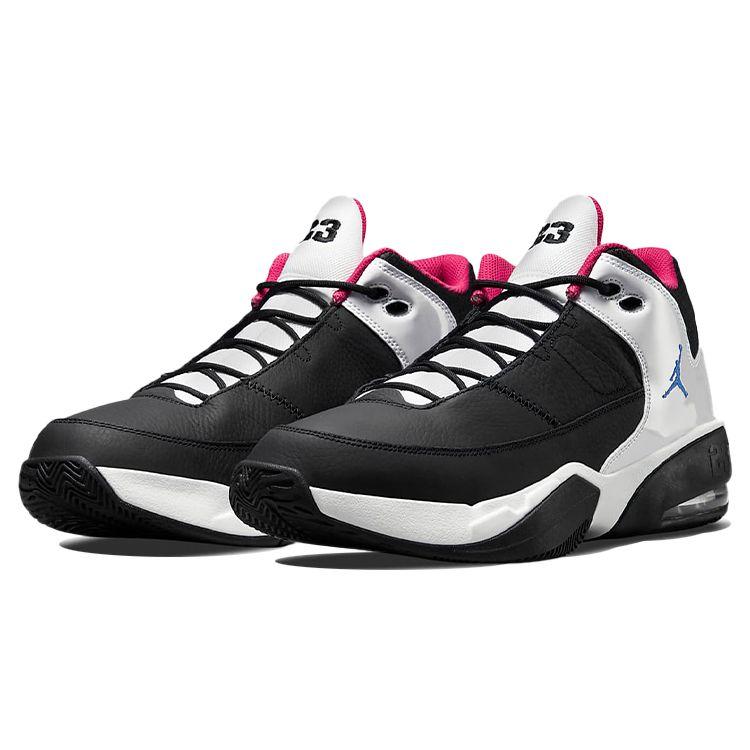Air Jordan Max Aura 3 Black White Rush Pink Men Sneakers Medium-Blue CZ4167-004