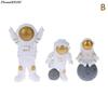 3/4Pcs Astronaut Figure Statue Figurine Spaceman Sculpture Educational Toy Desktop Home Decor Astronaut Model For Kids Gift