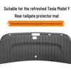 Model Y Tesla Tailgate Protector Velvet Wrap - Rear Trunk Interior Upgrade