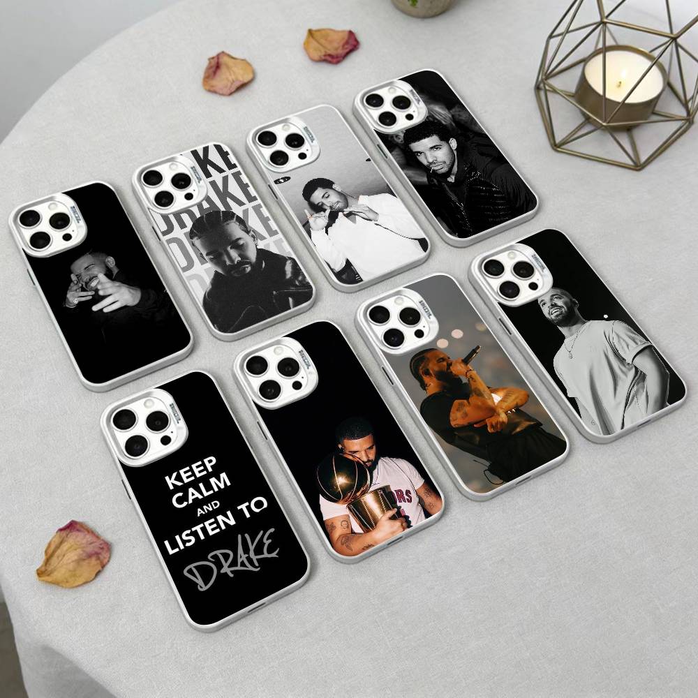 Singer Rapper D-Drake Phone Case For IPhone 16 17 15 14 12 13 Pro Max white Color Shockproof Cover