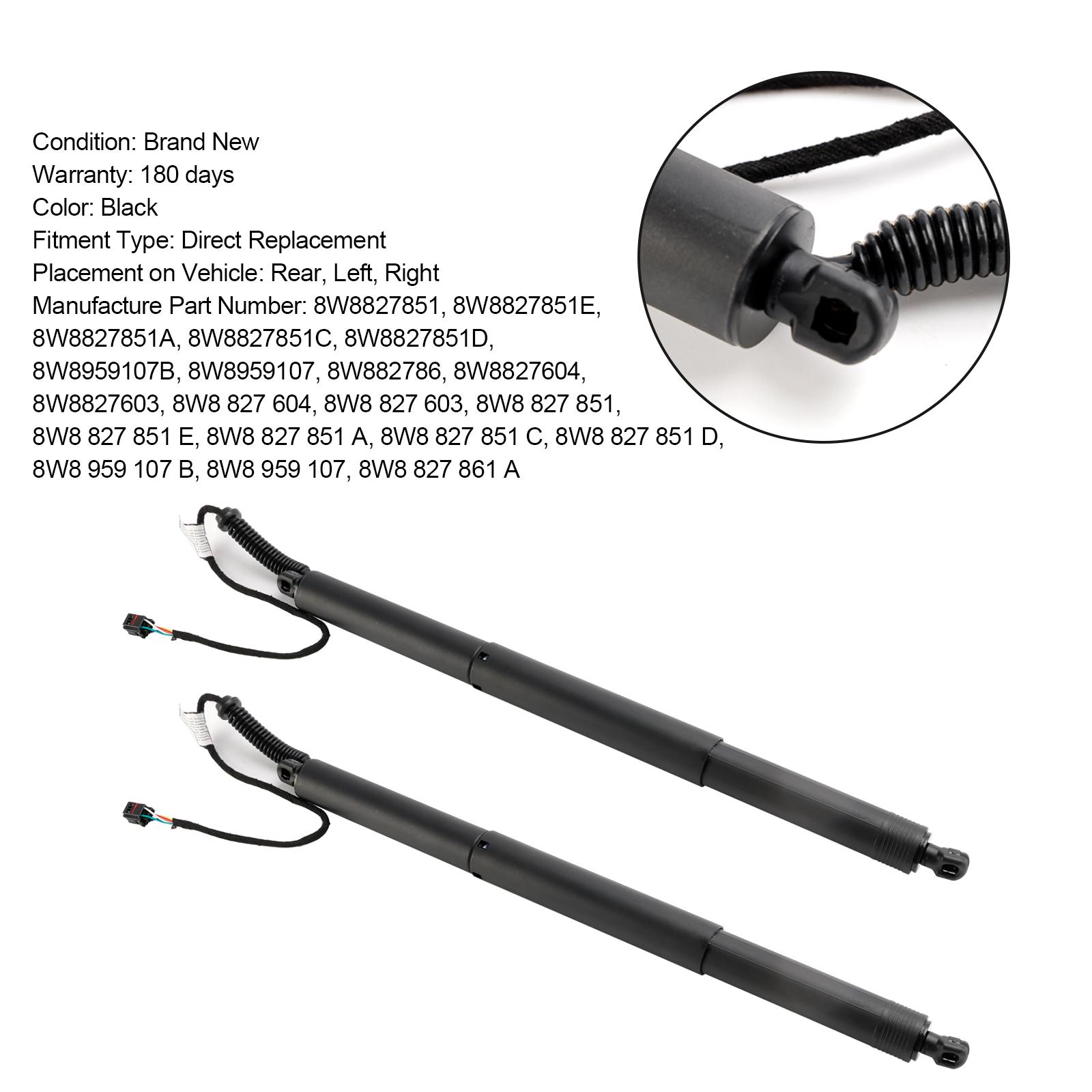 

2PCS Electric Tailgate Lift 8W8827851 Fit A5 Sportback 2016-2024 8W8959107