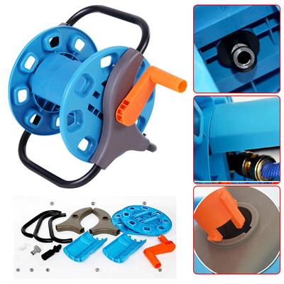 1pcs G1/2 Garden Water Hose Rack Gardening Waterpipe Cart Storage Car Washer Tool for 25m Hose