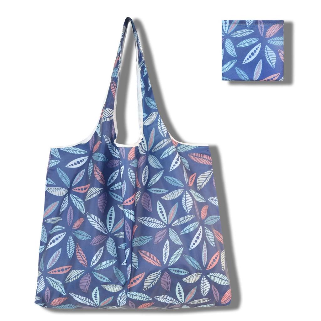Eco-Friendly Large Capacity Foldable Tote Bag - Creative, Portable, Printed, and In Stock