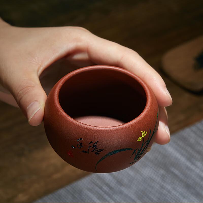 Yixing Zisha Master Tea Cups Set (3 Pcs)