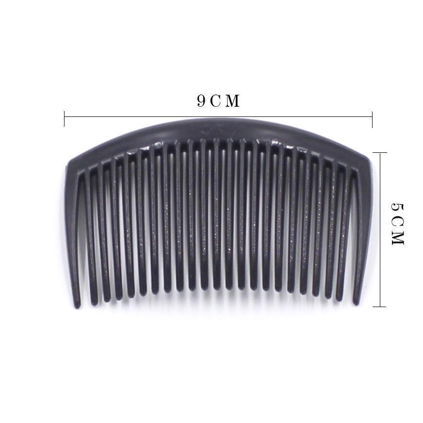 

2020 Новая корейская черная шпилька для волос для женщин, французский пучок для челки и укладки волос 23 dense tooth comb