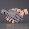 Movable Joint Finger Gashapon 1/2 Hand Model 1:1 Palm Painting Art Miniature Model Reference Tool Hand Desktop Decoratoion
