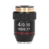 Achromatisches Mikroskopobjektiv 4X Hochvergrößerungs-Linse 20,2mm Schnittstellengewinde Standard-RMS