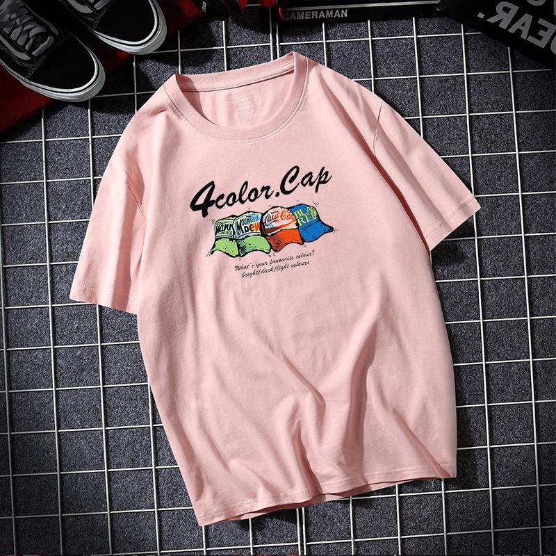 S-6XL Large Size Mens Short Sleeves T-shirt 100% Cotton Round Neck Casual Tee