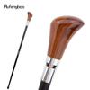 Brauner Gang Silber Gehstock Mode Dekorativer Gehstock Gentleman Elegant Cosplay Stock Krummstab 93cm