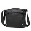 Borsa a tracolla da donna in pelle morbida Nuova borsa da donna retrò di grande capacità a scomparti multipli Borsa monospalla multi tasca