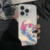 Personality statue applies to Apple 16Promax mobile phone case iPhone15Pro funny 14Pro creative 17 new models